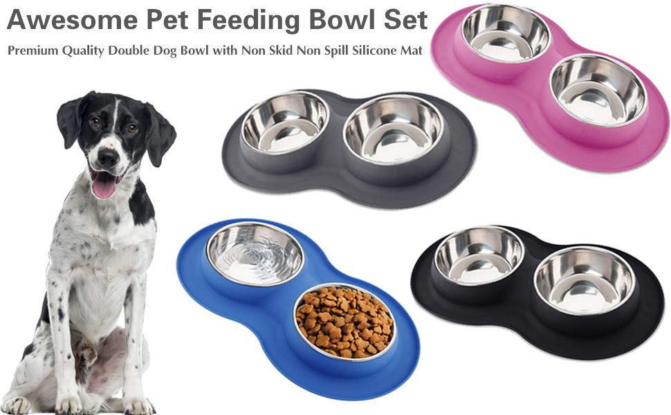 silicone dog bowl mat