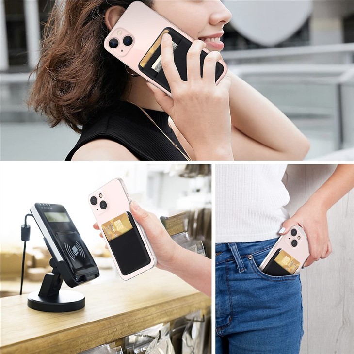 Silicon Phone Card Holder